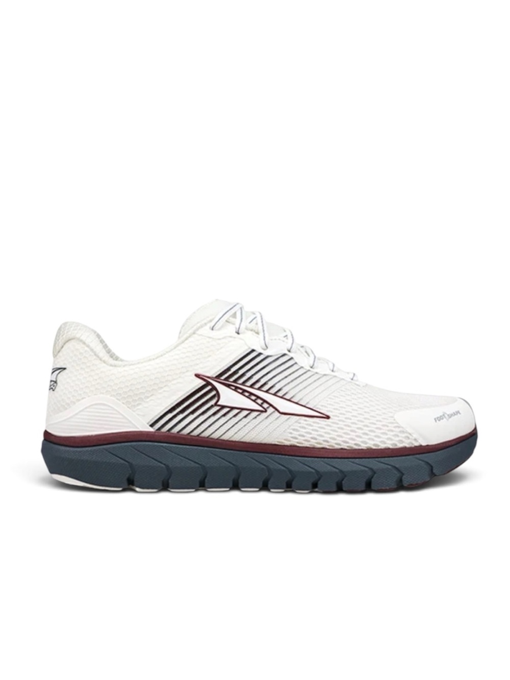 Altra Provision 4 Women's Running Shoe in White/Burgundy Size 6.5